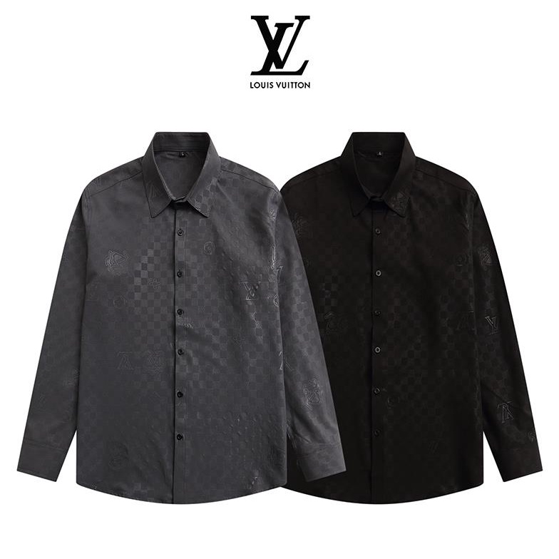 เสื้อเชิ้ตแขนยาว คอวี ผ้าฝ้าย พิมพ์ลายตัวอักษร ทรงหลวม คุณภาพสูง สไตล์ใหม่