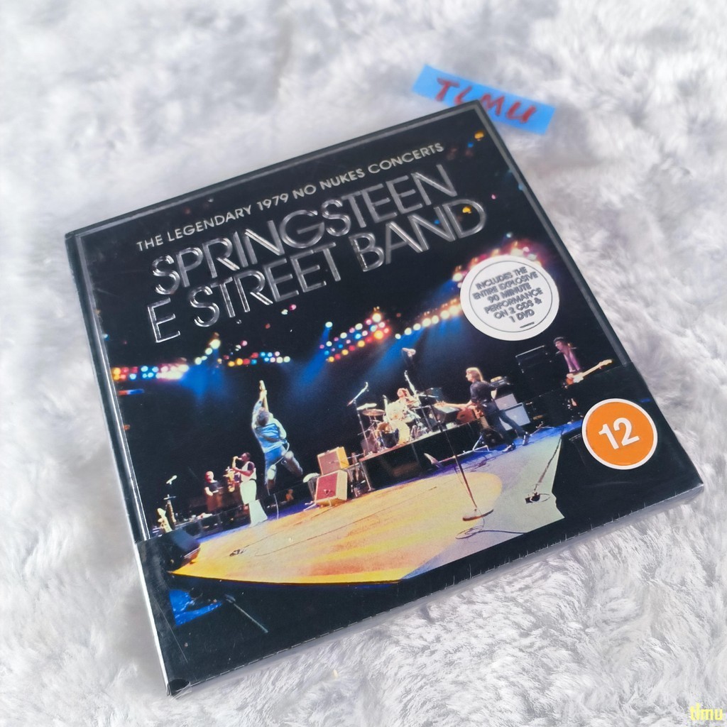 J323 Springsteen E Street Band The Legendary 1979 No Nukes Concerts 2CD +DVD Album Box Set 2021 Rock Blues Rock Premium ในสต ็ อก A0530