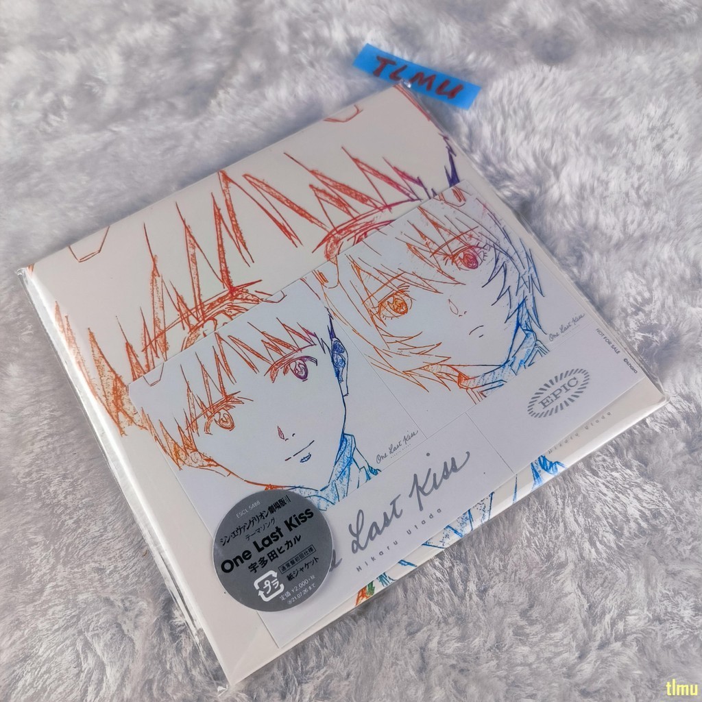 J386 Utada Hikaru One Last Kiss Neon Genesis Evangelion CD Ep Limited Edition Pop Premium W0610