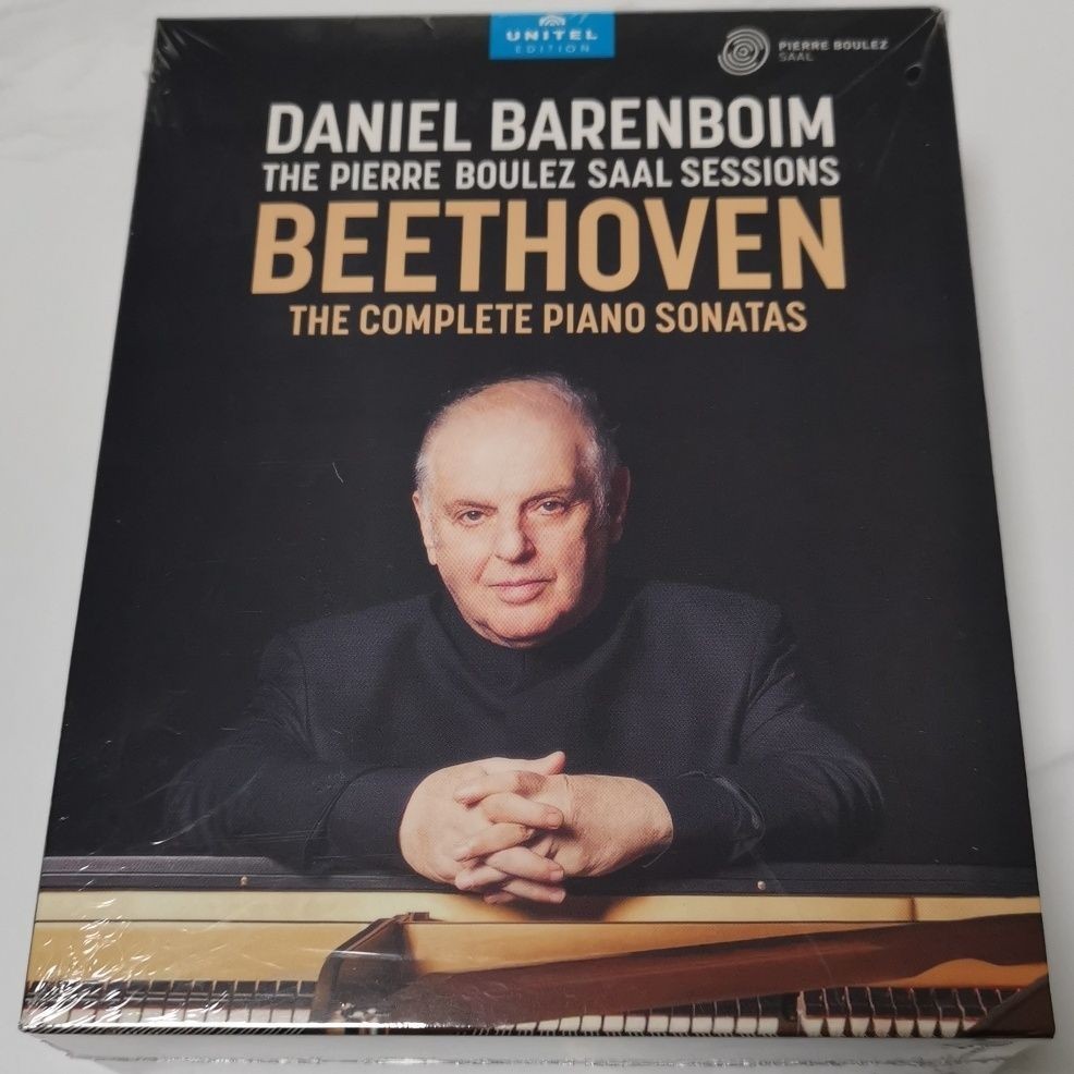 แผ่นบลูเรย์ เปียโนโซนาตาส Beethoven's (คอลเลกชันครบชุด) - Barenboim (ประสิทธิภาพครั้งที่ 5 ในปี 2020) 4BD E0415