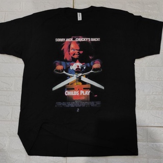 เสื้อยืดหนังสยองขวัญ Childs play (Chucky2) ลิขสิทธิ์แท้ S-3XL