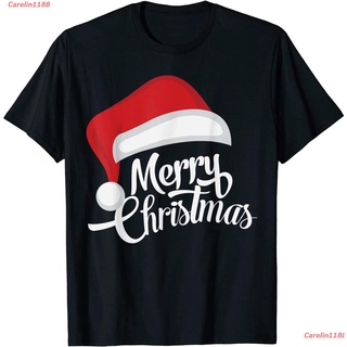 【ผ้าฝ้ายแท้】Carelin1188 Merry Christmas T-Shirt เสื้อยืด ดพิมพ์ลาย เสื้อยืดผ้าฝ้าย คอกลม cotton แฟชั่น sale Unisex