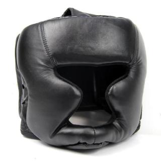 Black Good headgear HEAD GUARD หมวกกันน็อคฝึกซ้อมเตะมวยอุปกรณ์ป้องกัน