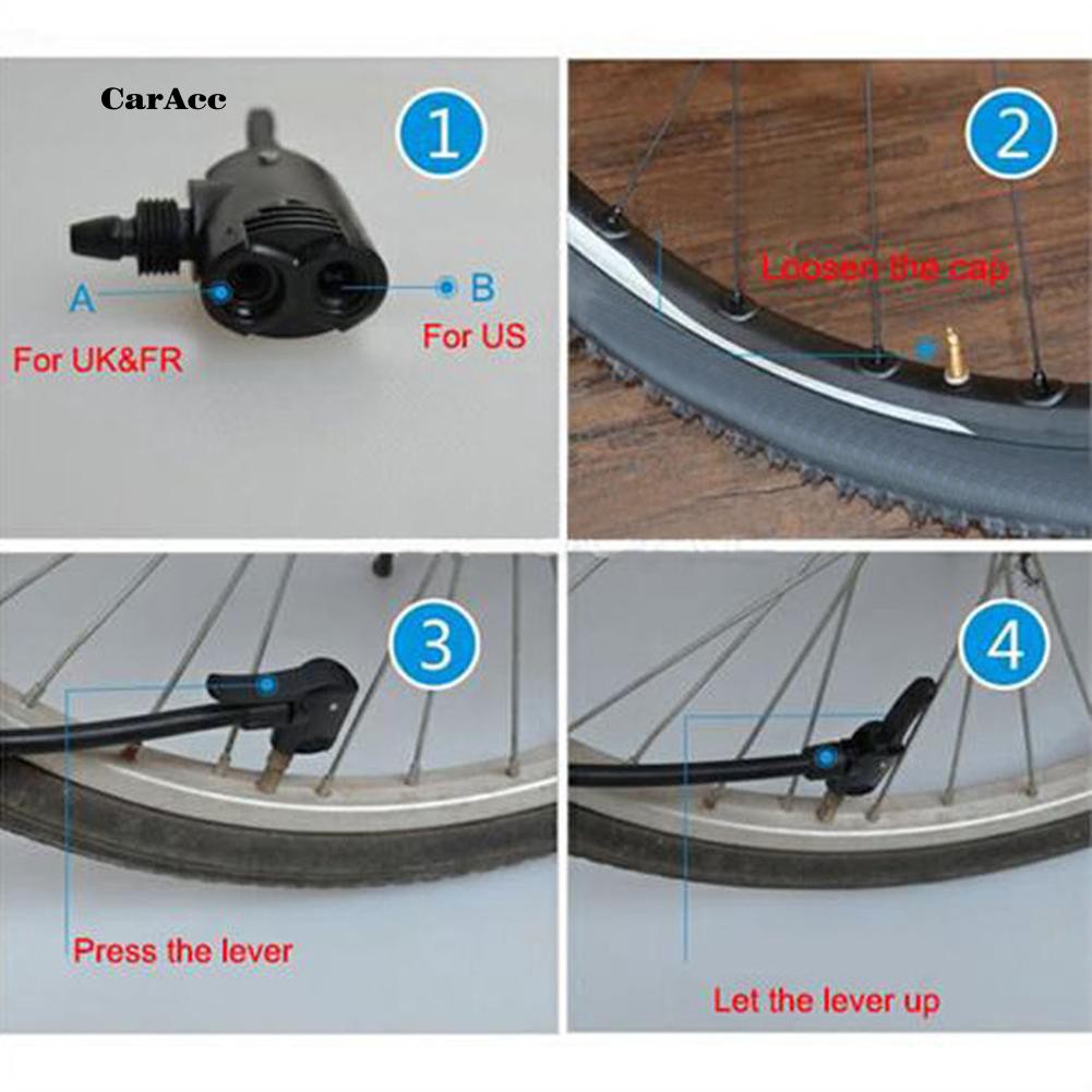 bicycle tyre pump adaptor