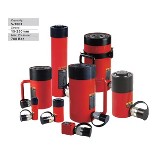 กระบอกเเม่เเรง  รุ่น ES-25กระบอกปลายเกลียว กระบอกทั่วไป GENERAL HYDRAULIC CYLINDER