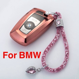 เคสกุญแจสำหรับ BMW TPU Key Case for BMW 320Li GT 320i 525Li X3 X4 1 Series 3 Series 5 Series GT 7 Series Automobile