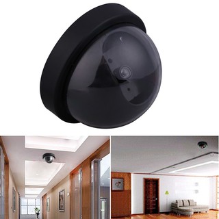 New Dummy Fake Security Dome Camera with flashing red LED light