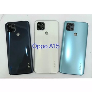 ชุดบอดี้ Oppo A15 เคสกลาง+ฝาหลัง ออกโก้A15