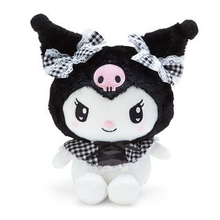 [ส่งตรงจากญี่ปุ่น] ตุ๊กตา Sanrio Kuromi Gingham Lolita ไซซ์ M สไตล์ญี่ปุ่น