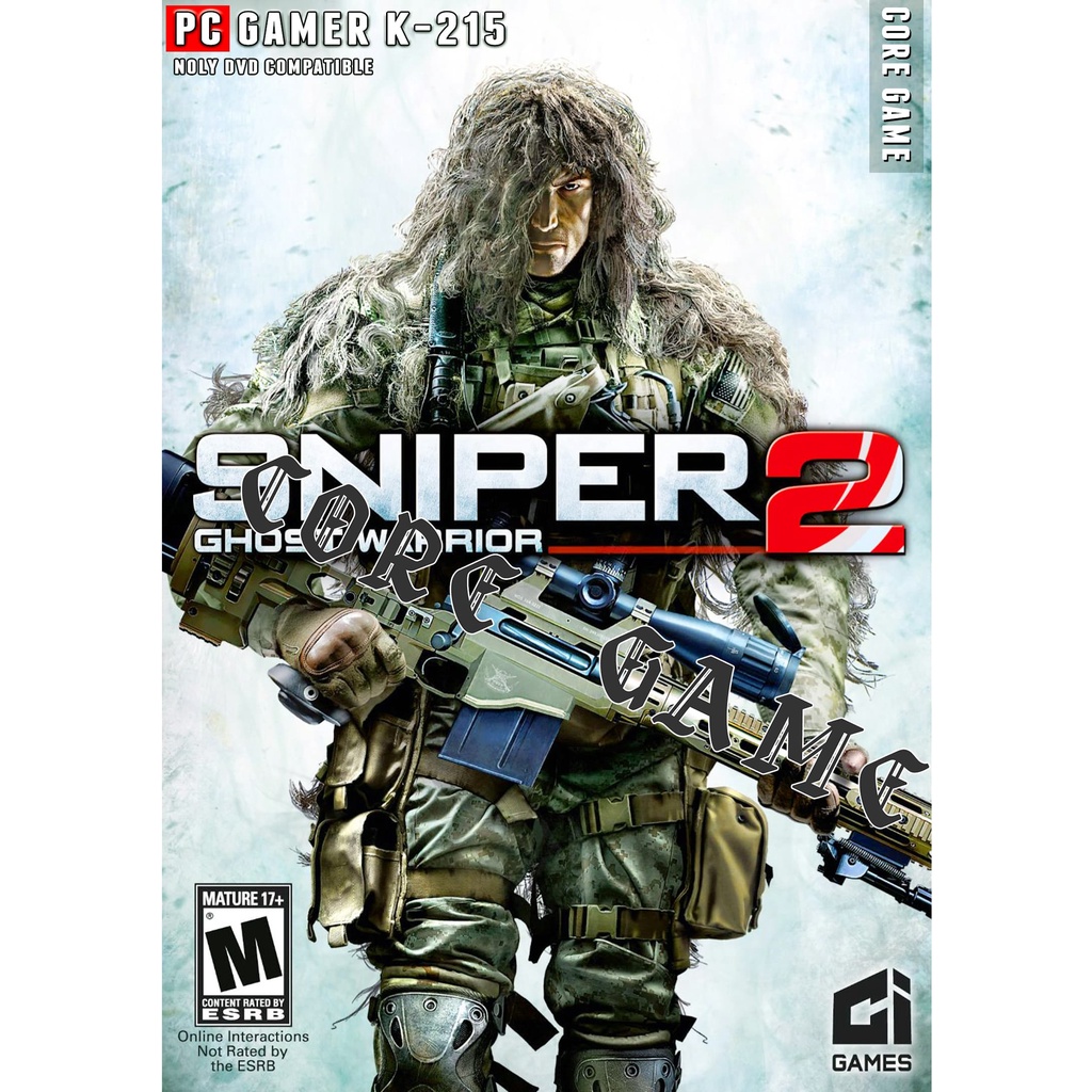 Sniper ghost warrior 2 (มีคลิป VDO แนะนำการติดตั้งเกมส์) แผ่นเกมส์ แฟลชไดร์ฟ เกมส์คอมพิวเตอร์ PC โน๊ตบุ๊ค