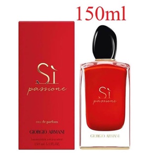 【ของแท้ 💯% 】⚡️ส่งฟรี 🚚น้ำหอม  Giorgio Armani  SI Passione EDP 150 ml.  *กล่องขาย* Siแดง 150 ml.