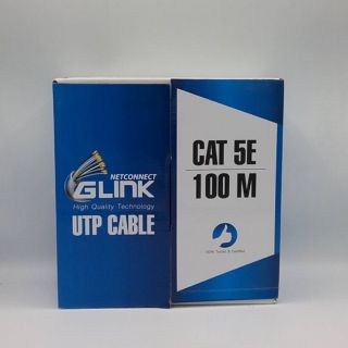 GLINK สายแลน 100 เมตร UTP LAN CABLE CAT5e indoorBox 100M GLINK รหัส GL-5001