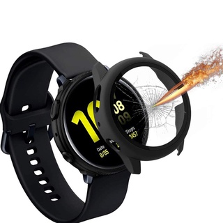 กระจก และเคส สําหรับ Samsung Galaxy watch active 2 44 มม. 40 มม. ฝาครอบกันชน และตัวป้องกันหน้าจอ อุปกรณ์เสริม active2