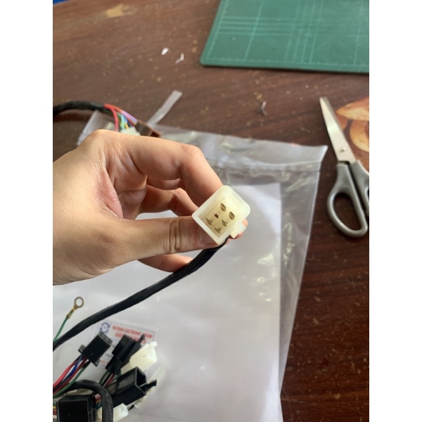 ชุดสายไฟ wave125 S สตาร์ทเท้า ปี 2004 สายไฟทั้งชุด สายไฟชุดใหญ่ เกรดดี (KPH-D30) - รูปที่ 4