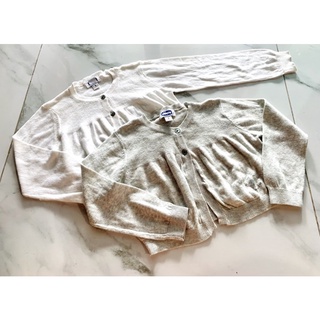 (P170)  Brandname Italy  เสื้อไหมพรมเด็ก 2ขวบ  ผ้า cotton เนื้อบาง ทอริท่อนบน พิมพ์ตกแต่งที่ชายเสื้อ ของใหม่