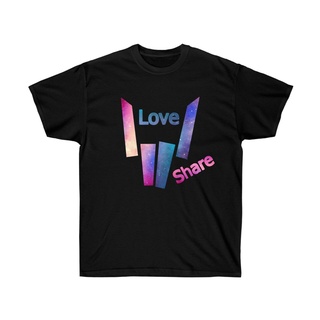 [S-5XL] เสื้อยืด พิมพ์ลายโลโก้ the love merch Galaxy สําหรับผู้ชาย 120677