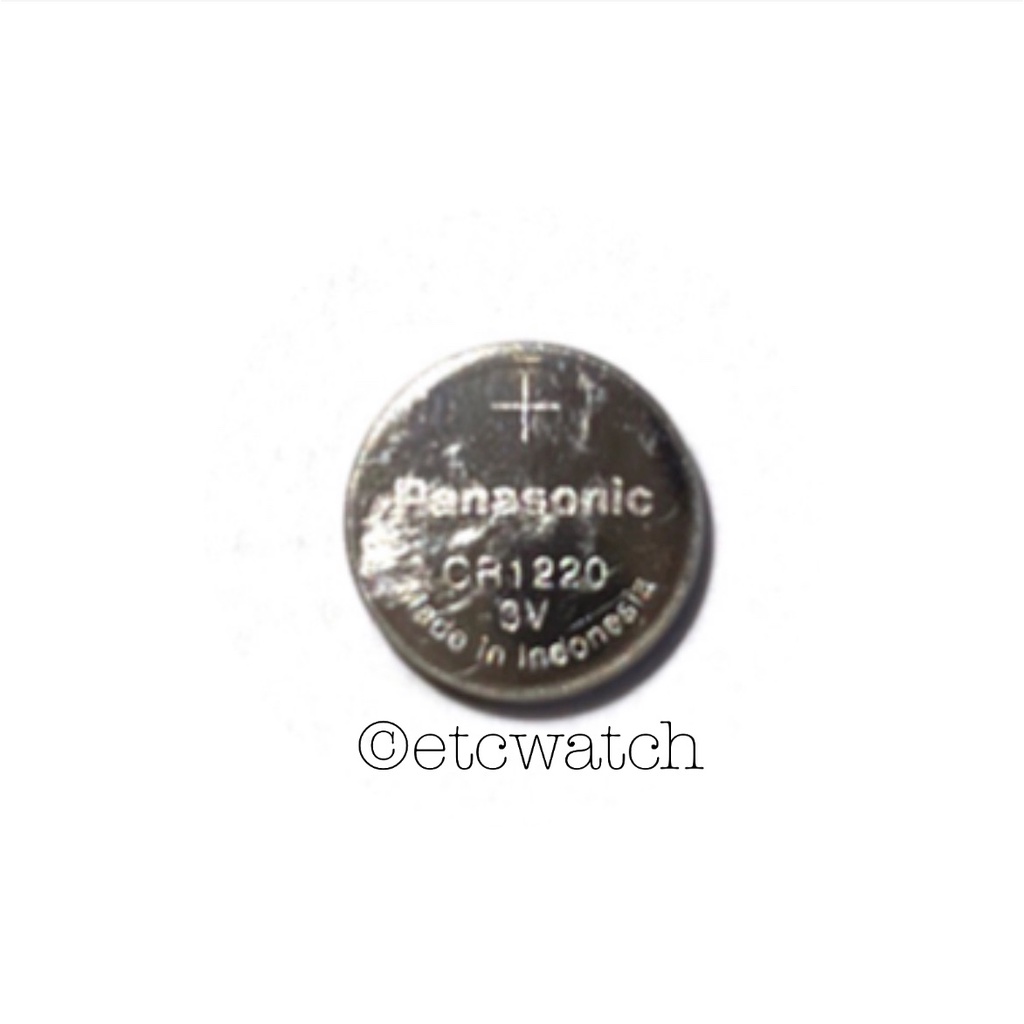พร้อมส่ง> ถ่านกระดุม Panasonic CR1220 1 ก้อน