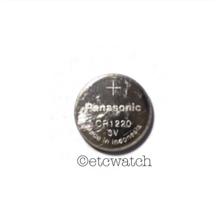 พร้อมส่ง&gt; ถ่านกระดุม Panasonic CR1220 1 ก้อน