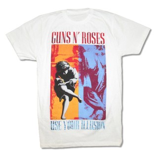 bh เสื้อยืดพิมพ์ลาย Guns N Roses Use Your Illusion สำหรับผู้ชาย