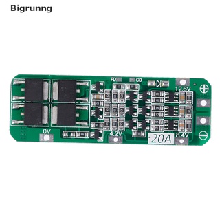 [Bigr] บอร์ดชาร์จแบตเตอรี่ลิเธียม 3S 20A Li-ion 18650 PCB BMS 12.6V