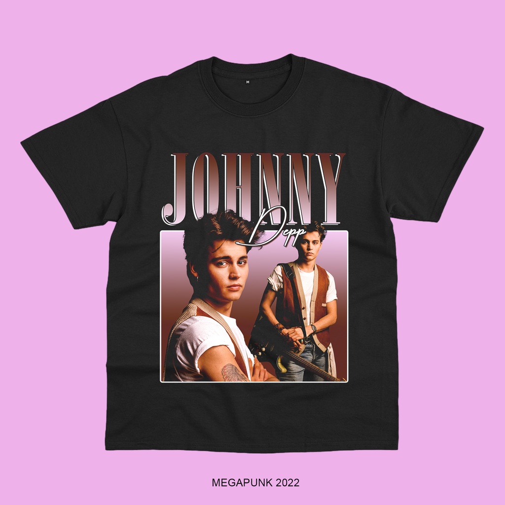 เสื้อยืด ลาย Johnny DEPP HOMAGE