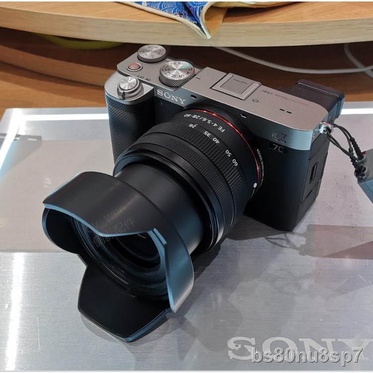 ℡เลนส์คิท Sony A7C 2860 ฮูด FE2860mm F45.6 อุปกรณ์เสริมกล้องไมโคร