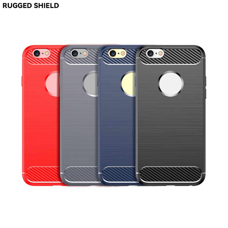 เคสสําหรับ ไอโฟน 6 6ส ปลอกกันกระแทกลวดวาดที่อยู่อาศัยเนื้อนุ่มสีดําปก คoque