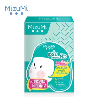 [ยกกล่องx6ซอง]  MizuMi B3 Acne Concentrate Serum 6g.  มิซึมิ บีทรี แอคเน่ คอนเซนเทรท เซรั่ม 6 กรัม.