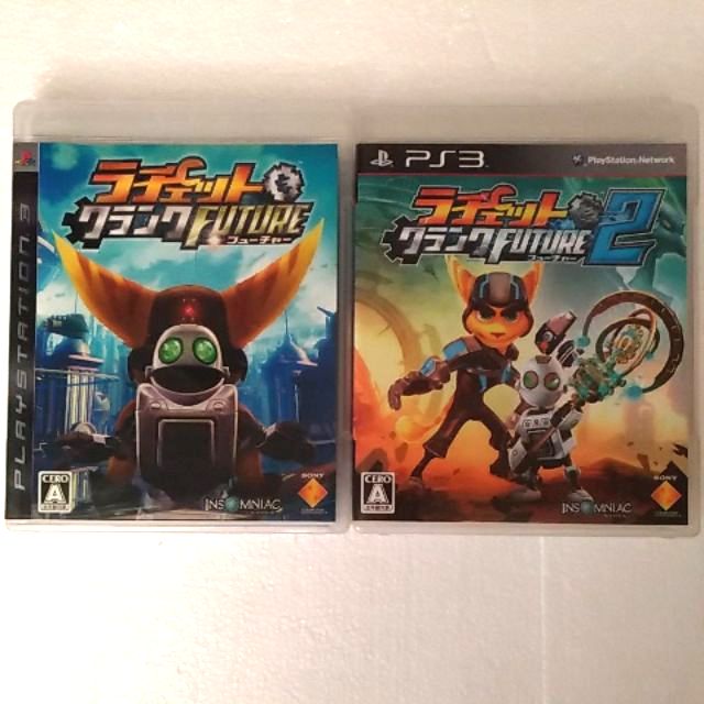 แผ่นเกม PS3 Ratchet & Crank Future ภาค1-2 (jp)