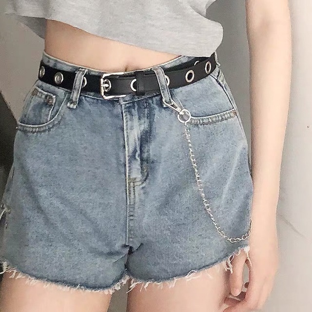 เข็มขัดคลิปโซ่ ulzzang 2 in 1