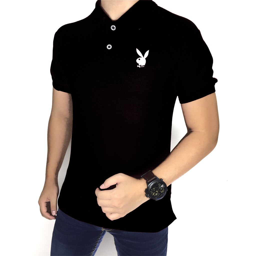 Playboy เสื้อโปโล สําหรับผู้ชาย