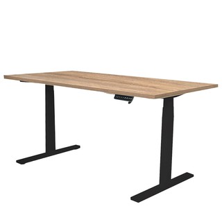 Desk STANDING DESK ERGOTREND SIT 2 STAND GEN2 180CM SONOMA/BLACK Office furniture Home &amp; Furniture โต๊ะทำงาน โต๊ะทำงานปร