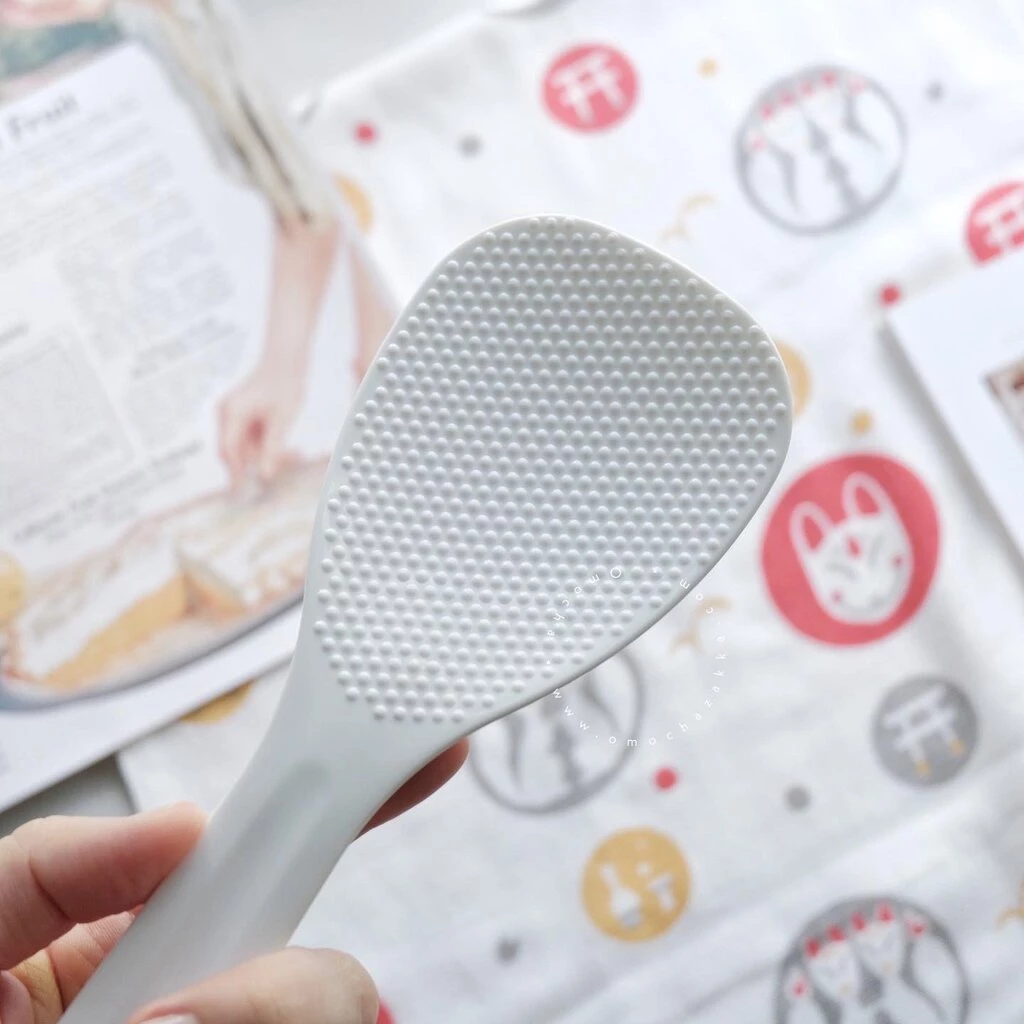 Omocha | (NAKAYA, Ag+) Antibacterial rice spoon ทัพพี ทัพพีตักข้าว ที่ตักข้าวต้านเชื้อแบคทีเรีย