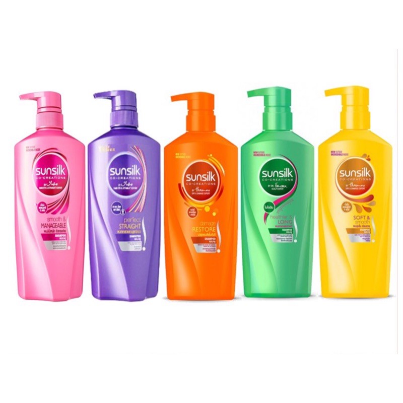 ซันซิลแชมพู# Sunsilk Shampoo ขนาด 350มล. 5 สูตร
