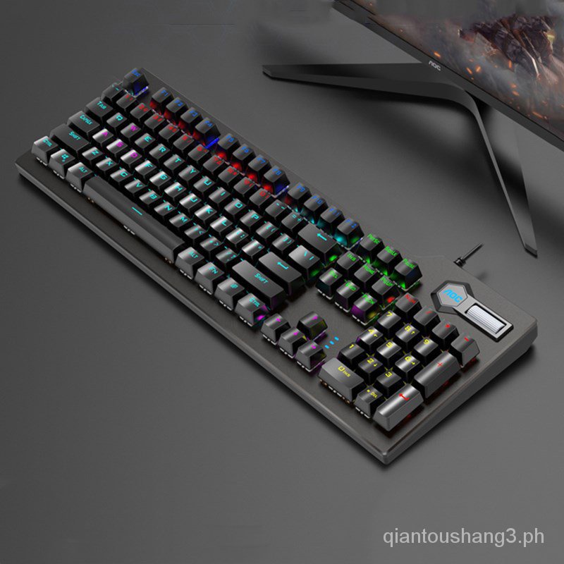 ღღ️MISS XU️OriginalAOCBusiness E-Sports Games Mechanical Keyboard Multimedia Multi-Function Macro Programming Computer #8