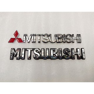 โลโก้ MITSUBISHI สำหรับติดท้ายรถ