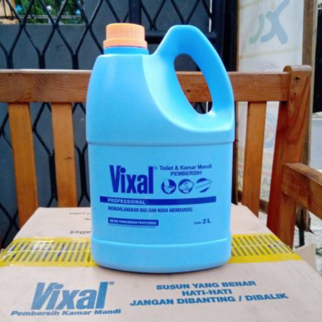 Vixal 2 ลิตร น้ํายาทําความสะอาดพื้นห้องน้ํามืออาชีพทําความสะอาดและกลิ่นในห้องน้ํา