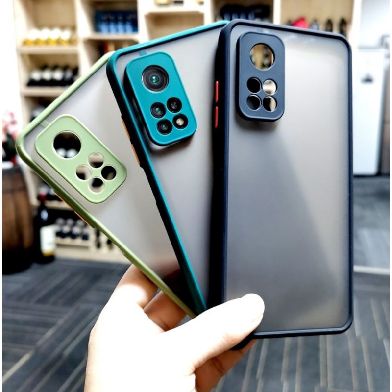 Mi10t Pro/Mi11t / Mi11t Pro Matte Case พร้อมการป้องกันเลนส์กล้อง