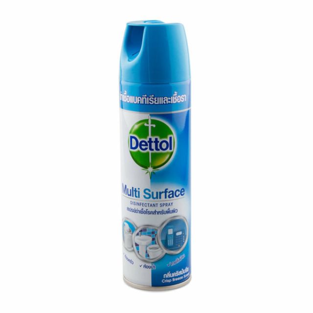 Dettol สเปรย์ฆ่าเชื้อโรคสำหรับพื้นผิว ห้องครัว ห้องน้ำ ภายในบ้าน เดทตอล DETTOL Multi-Surface Disinfectant Spray