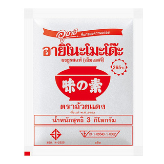 🔥 HOT🔥 อายิโนะโมะโต๊ะ ผงชูรส 3 กิโลกรัม AJI-NO-MOTO MSG 3 kg