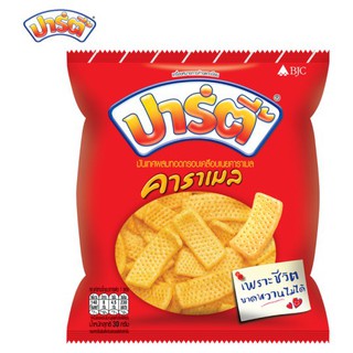 ✨นาทีทอง✨ ปาร์ตี้ มันเทศผสมทอดกรอบเคลือบเนยคาราเมล 30กรัม Party Crispy Sweet Potato Mix Caramel Butter 30g