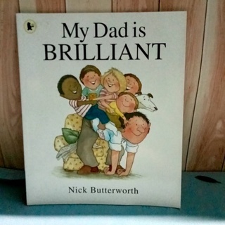 หนังสือปกอ่อน My dad is Brilliant มือสอง