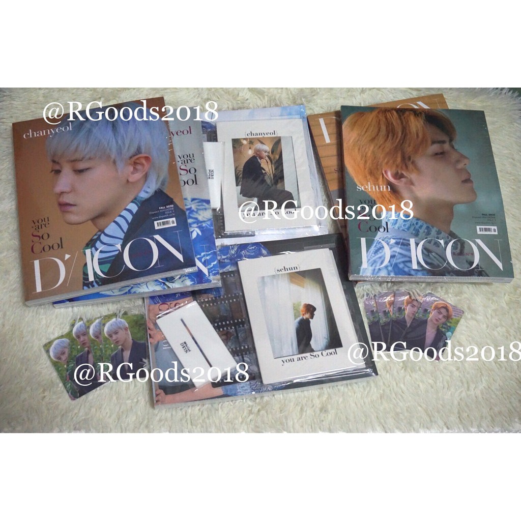 [พร้อมส่ง 12 เมษา] EXO-SC - D-icon vol.09 'you are So Cool' + Ktown4u Photocards