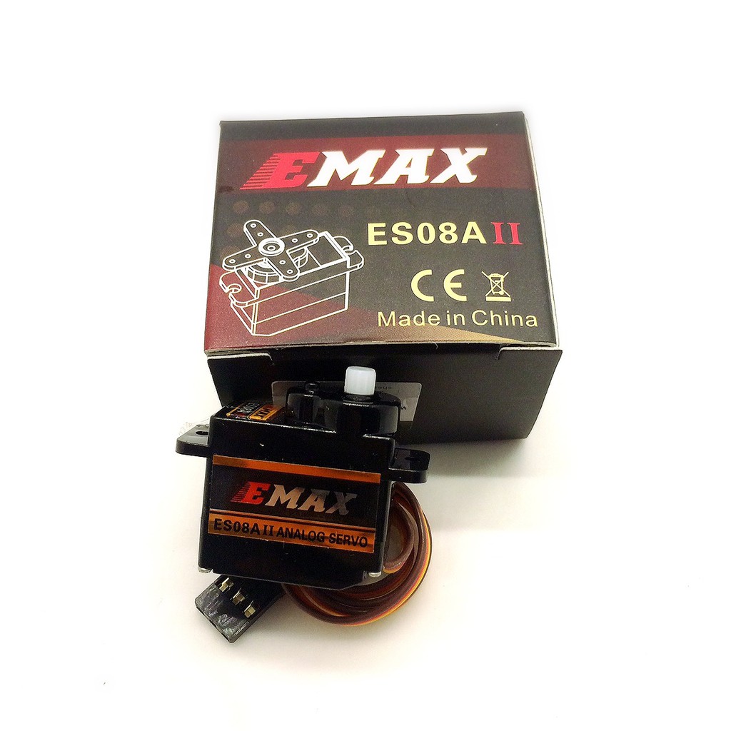 เซอร์โว EMAX : ES08MA-II Servo อุปกรณ์ชุดไฟ