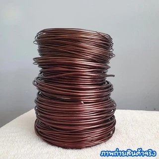 ถูกที่สุด ลวดดัดบอนไซ 100 กรัม ⌀1mm-6mm เหนียว ยืดหยุ่น ไม่เป็นสนิม ลวดอลูมิเนียม Bonsai Wire ZumoIX