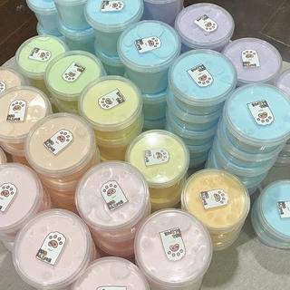 sss slime | พร้อมส่ง‼️ ☁️สไลม์ขุ่น☁️เนื้อนุ่มจิ้มฟิน กระปุกเล็ก 5.5 oz.