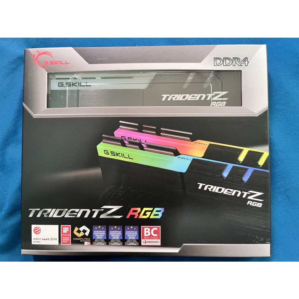 [มือหนึ่ง]G.SKILL TridentZ RGB DDR4 32GB (2x16GB) 3600 CL17