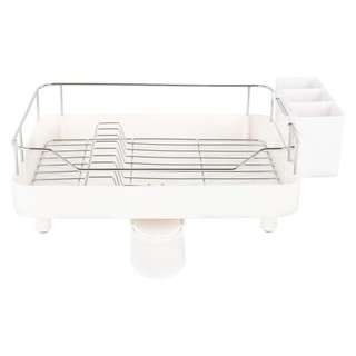 ชั้นคว่ำจานพลาสติก ABS+สเตนเลส 1 ชั้น MINI MD-10 DISH DRAINER MINI TIER MD-10 ABS+STAINLESS STEEL