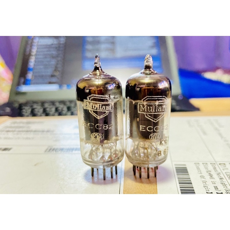 Mullard 12AU7 Square Getter use หลอด สำหรับ เครื่องเสียง แอมป์หลอด หรือ ปรีแอมป์