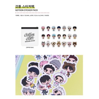 [พร้อมส่ง🚚]GOT7 - GOTOON STICKER PACK / 2020 SUMMER STORE